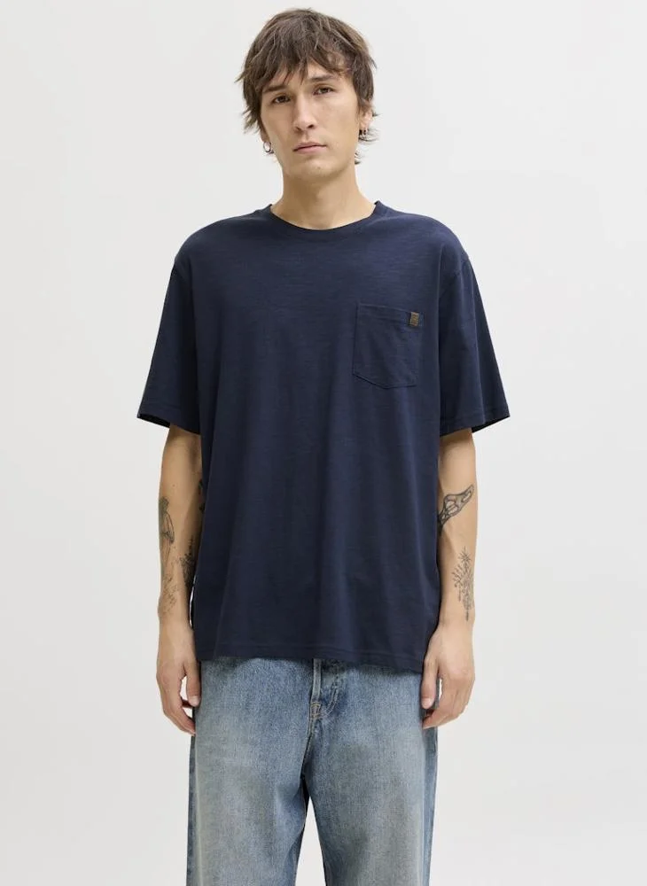 JACK & JONES Casual Crew Neck Regular Fit T-Shirt